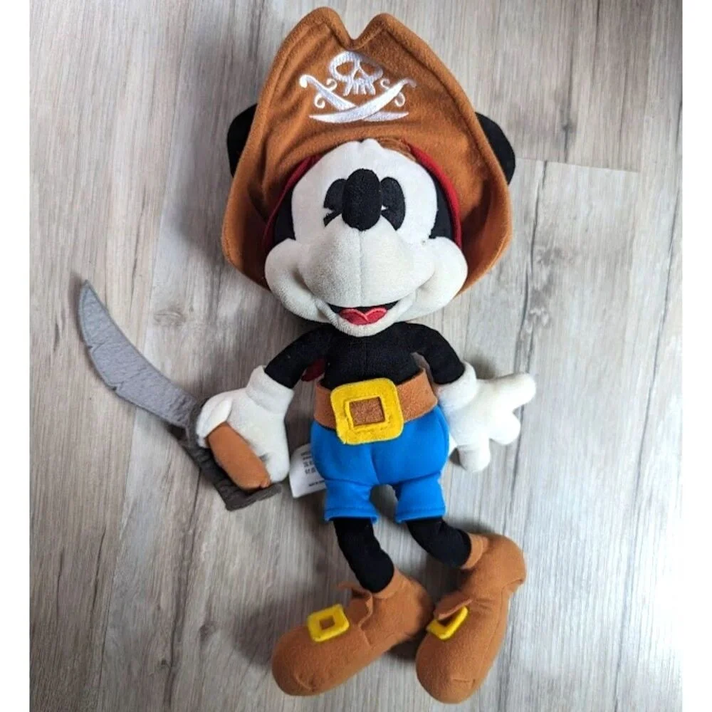 Disney Parks Mickey Mouse Pirates of The Caribbean Plush - Picture 1 of 10